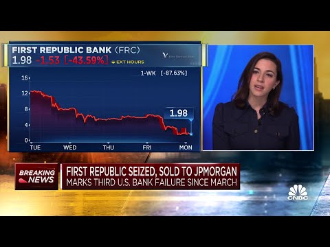 JPMorgan takes over First Republic after it’s seized by regulators