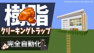 【マイクラ】樹脂が勝手に集まる！完全放置型クリーキングトラップ（統合版1.21/Bedrock/CREAKING &amp; Resin Farm/Windows/PE/Switch/PS/Xbox)