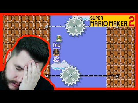 Super Mario Maker 2: 5 "EASY" Red Coins.... AGHHHH!