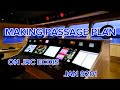 How To Make Passage Plan On JRC ECDIS Model JAN 9201