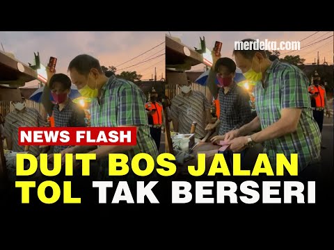 Bos Jalan Tol Bagi-Bagi Duit saat PPKM Darurat, Borong Dagangan Buat Warga Isoman