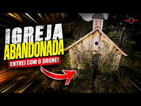 Igreja abandonada Entrei com o drone !! #abandonado #abandonada #cascavel #cantagalo #paraná