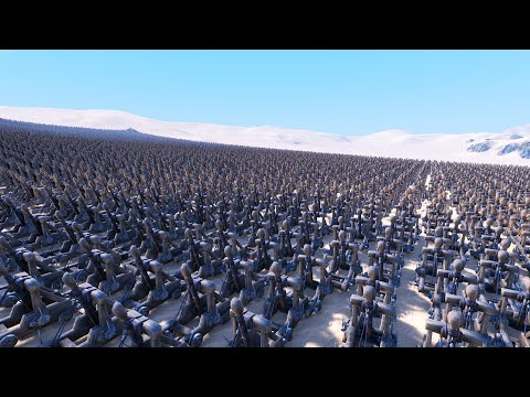 10.000 CATAPULTS VS 1.000 ELVEN ARCHERS | Ultimate Epic Battle Simulator