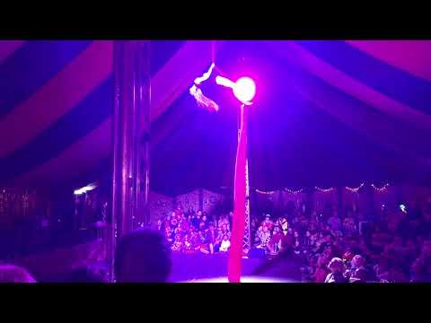 Elena Marina - Aerial silks at Shambala 2018
