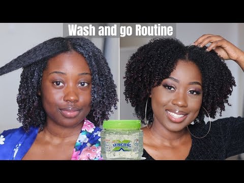 THE PERFECT 'WASH N GO' FOR TYPE 4 HAIR | Wetline...