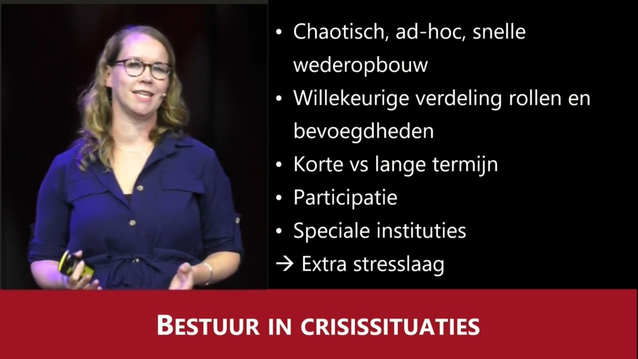 Dr. Melanie Bakema – De effecten van bestuurssystemen op weerbaarheid en herstelprocessen van rampen.