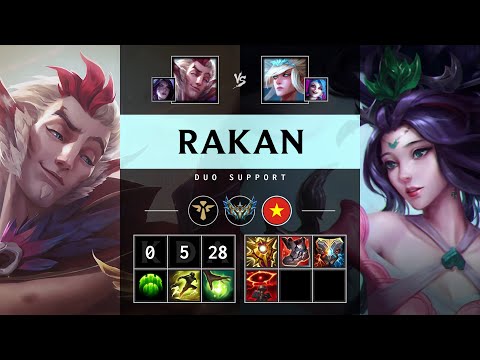 Rakan Support vs Janna - VN Challenger Patch 25.11