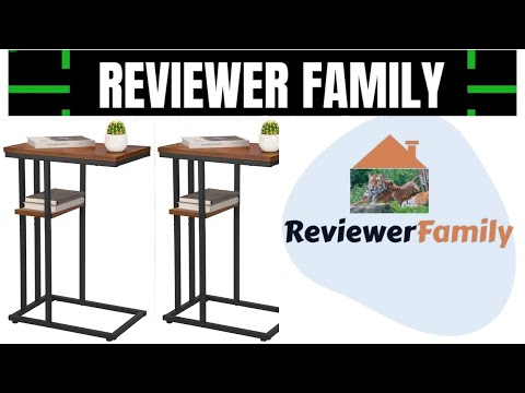 Yoobure C shaped end table