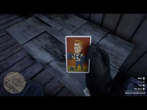 World Champions Cigarette Card 8 Location#RDR2 #CigaretteCards