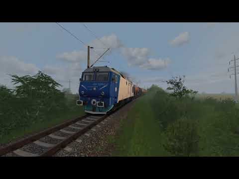 CFR CALATORI AJUTA CFR MARFA . . . GM 1280 VAGOANE CISTERNA PTR AZOMURES