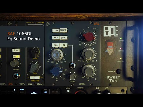 BAE 1066DL Eq Sound Demo