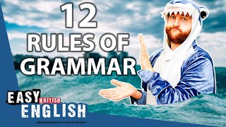 The 12 RULES of GRAMMAR | Super Easy English 22