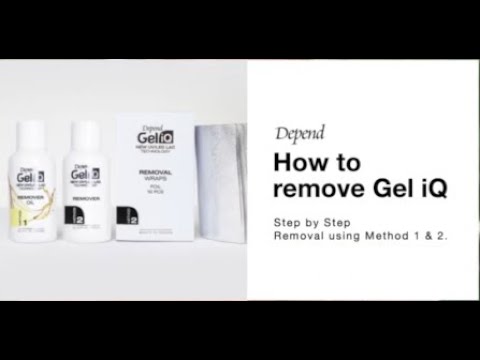 Gel iQ 卸甲的2種方法？How to remove Gel iQ ?