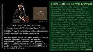 Latin Genetics (Ornette Coleman) - Ornette Coleman