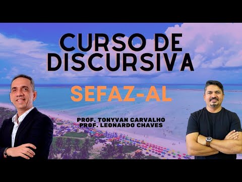 Lançamento do Curso de Discursiva SEFAZ AL