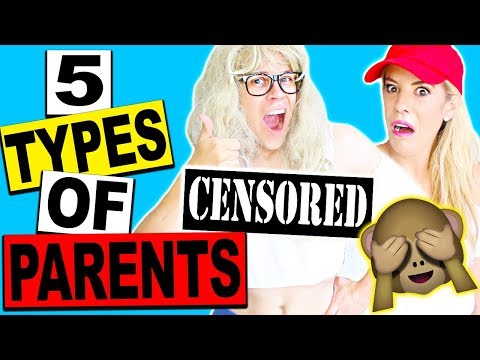 5 TYPES OF PARENTS!! (EXTREME CRINGE WARNING FOR  !!) Video