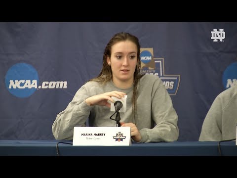 @ndwbb NCAA Tournament Press Conference - Second Round (03.17.18)