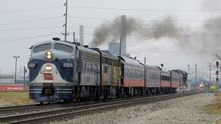 preview picture of video 'Double Header Wabash Santa Train #974 w/ 1189 & 1070!!!! (12/08/2012)'