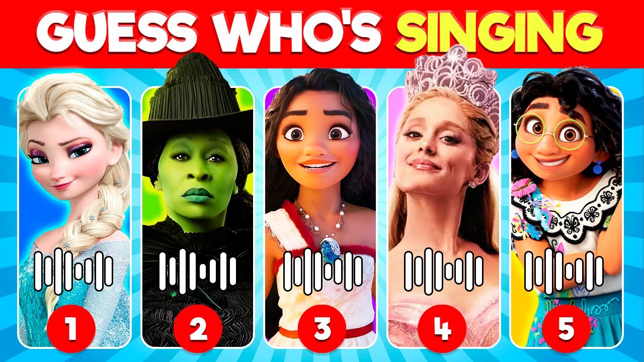 Guess Who's Singing Wicked🪄Moana 2🌊and more