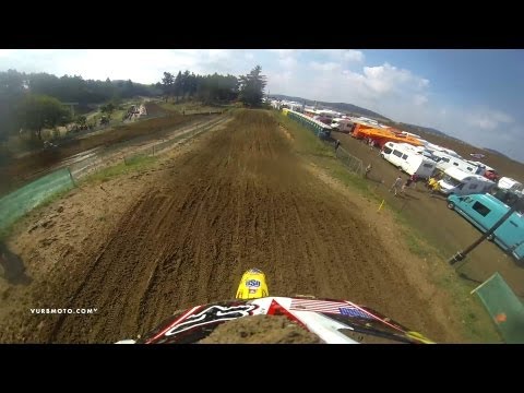 2013 Junior World Championships 85cc GoPro: Michael Mosiman - vurbmoto