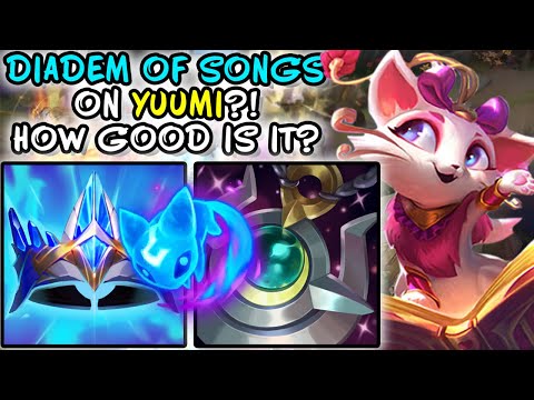 Diadem of Songs on Yuumi?! How Good is it? | Master Support | Patch 26.01