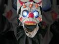 Candy Cain Clown Animatronic Designed By Brick Thunder Halloween Costumes Shorts