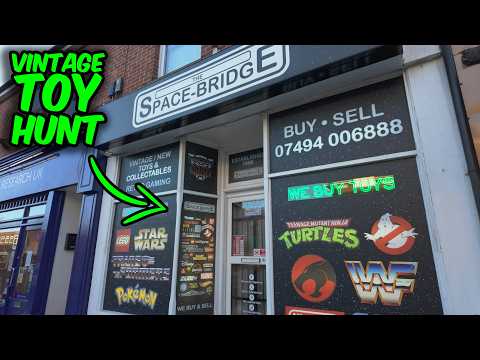 Finding CRAZY VINTAGE TOY GRAILS at The Spacebridge in New Milton!