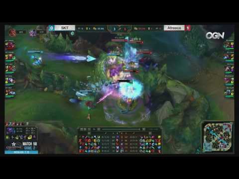 AFS vs SKT Highlights Game 2 LCK MÙA HÈ 2017