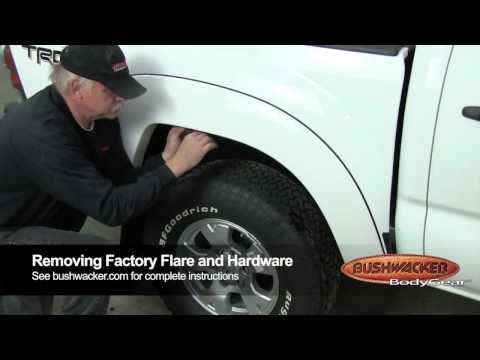 Bushwacker: Bushwacker Pocket Style® Fender Flares - Toyota Tundra (2012) - Installation Guide