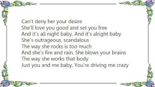 Lionel Richie - Outrageous Lyrics