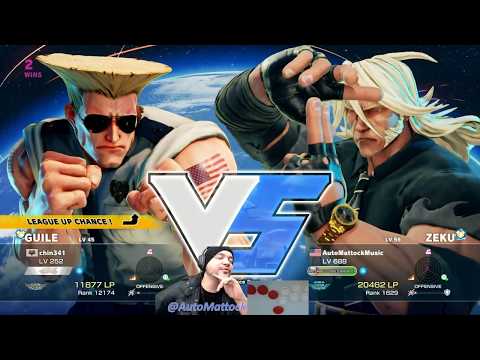 [SFV] 30-Year-Old Reaction Zeku vs Flip Out Guile