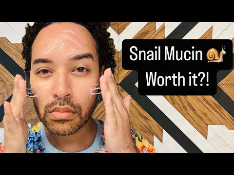 Part of a video titled Is Snail Mucin worth the hype? - YouTube