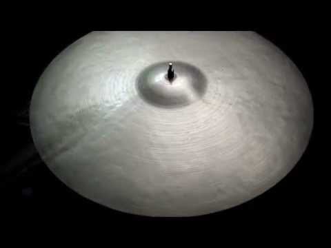 22 Rustico Senescent Ride, 2349g - Handcrafted cymbals by Craig Lauritsen