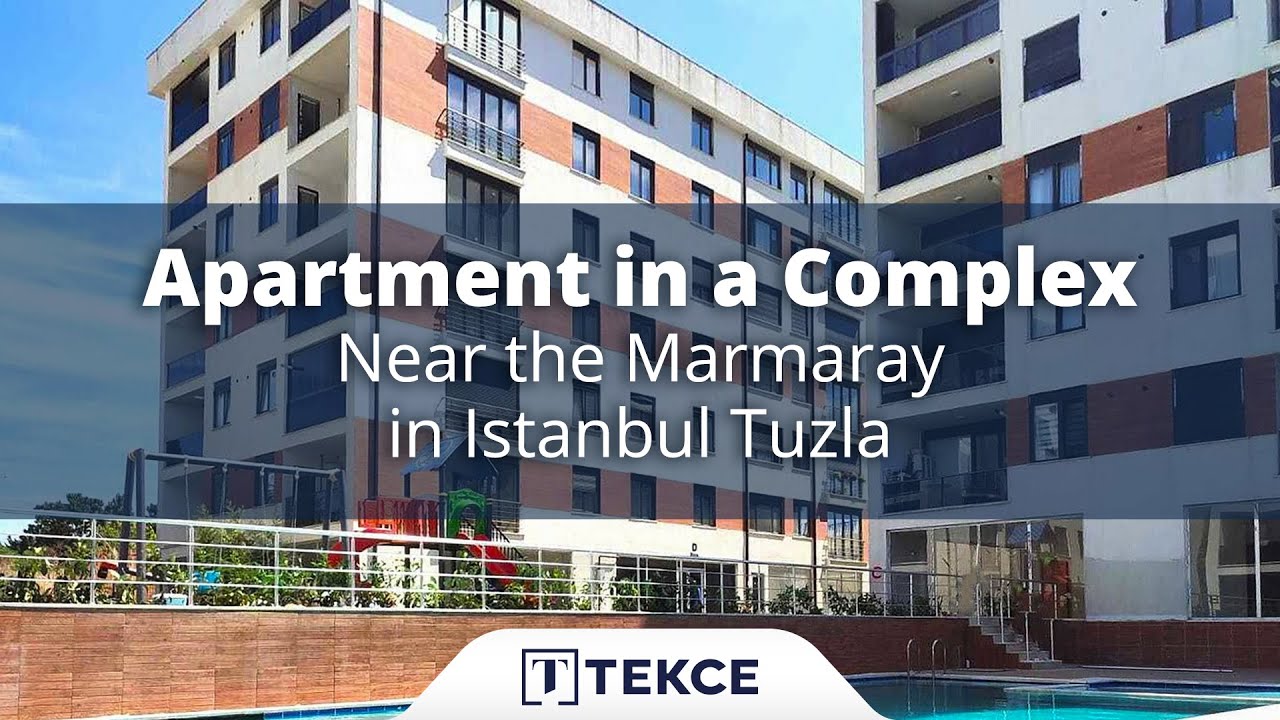 Appartement Dans une Résidence Près du Marmaray à Istanbul Tuzla