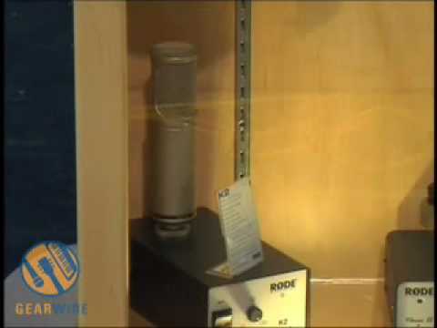 Rode K2 microphone video, Winter NAMM 2006