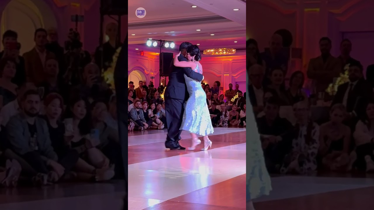 Video thumbnail for Clarisa Aragón & Jonathan Saavedra tango to “Mimosa” by Francisco Canaro at SoCal (set 2 8/16)