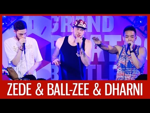 DHARNI, BALL-ZEE & ZEDE | Grand Beatbox Battle 2015 | Showcase Jam