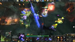 Na`Vi.DotA teamfight vs Darer @ StarSeries Final