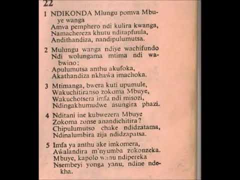 Ndikonda Mulungu. Chichewa Hym