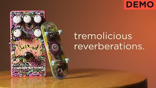 Video thumbnail for Tremolo-ize The Ultimate Spring Reverb Stompbox | Catalinbread Topanga Burnside Reverb/Tremolo by JayLeonardJ