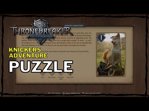Thronebreaker: The Witcher Tales - Knickers Adventure Puzzle [Help Knickers] (Angren)