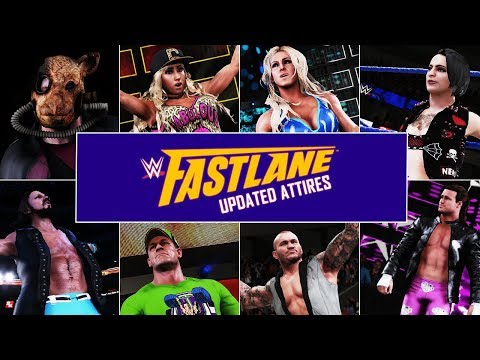 WWE 2K18: 16 New Fastlane 2018 Attires (PS4/XB1)