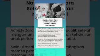 Download lagu Mendadak Umumkan Nikah dan Hamil Anak Pertama, Adhisty Zara Banjir Sorotan Netizen mp3