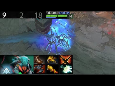 Eurus - Weaver | Elephant vs Team Secret  (game 2) BO2 | The International 2021