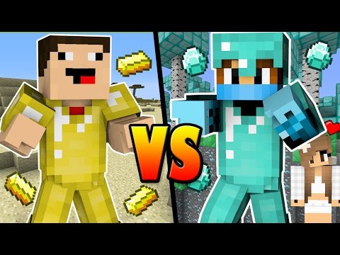 GoldenArmor - SUPER NOOB vs. PRO - Minecraft Animation