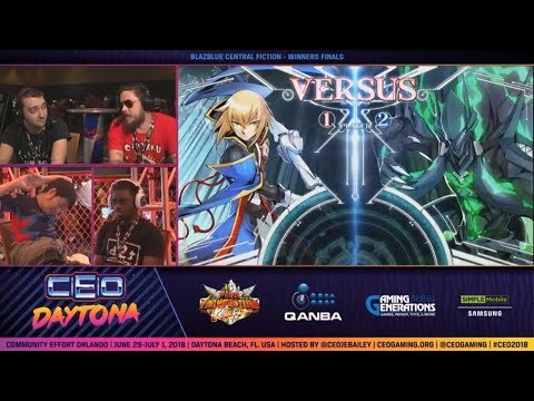 CEO 2018 BB:CF - Fame96 (Susanoo) Vs. CAG | Fenritti (Jin) BlazBlue: Central Fiction Winners Finals