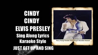 Elvis 1971 Cindy, Cindy HQ Lyrics