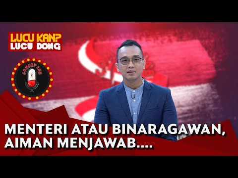Pensiun dari Jurnalistik Pilih Jadi Menteri atau Binaragawan, Aiman Menjawab - COMEDY LAB (PART 2)