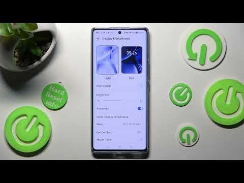 How to Turn On/Off Auto Brightness on HONOR 70? | Manage Adaptive Brightness
