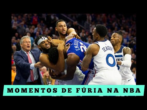 MOMENTOS DE FÚRIA NA NBA